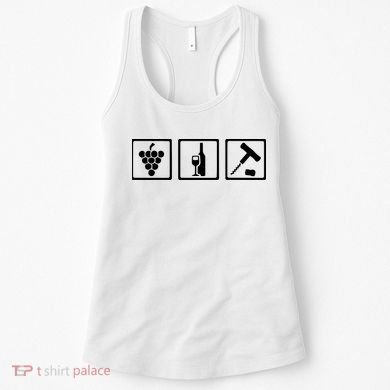 Vintner Wine Grapes Corkscrewv Women's Tank Top
