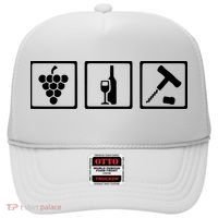 Vintner Wine Grapes Corkscrewv Hat thumb 0