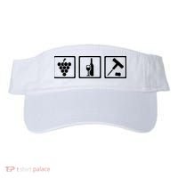 Vintner Wine Grapes Corkscrewv Visor thumb 0