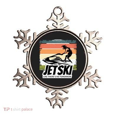 Vintage Water Jet Ski Fun Beach Retro Jet Ski Gift Ornament