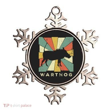 Vintage Warthog Lover Retro Style Animal Ornament