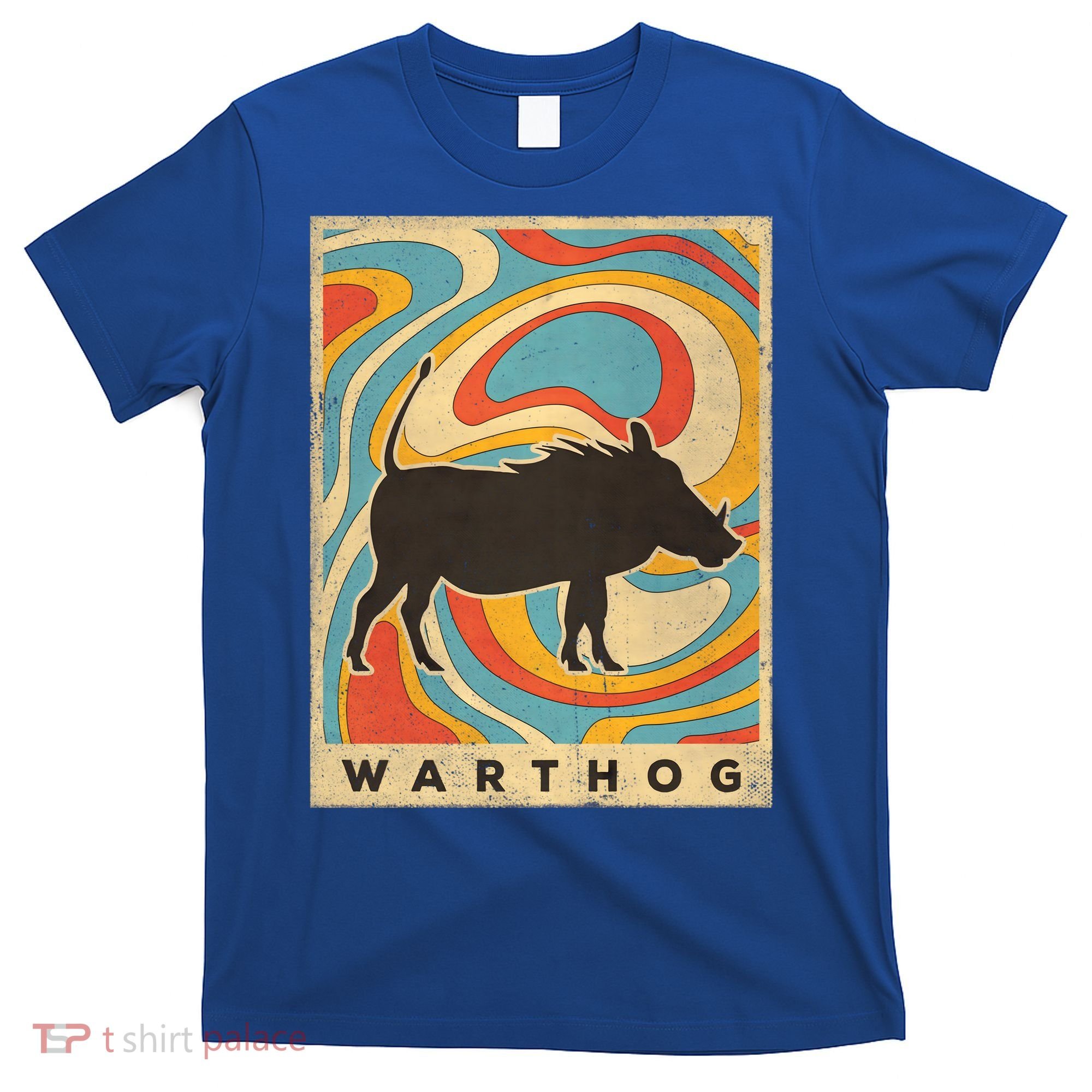 Vintage Warthog Lover Animal Retro Style Funny Gift T-Shirt