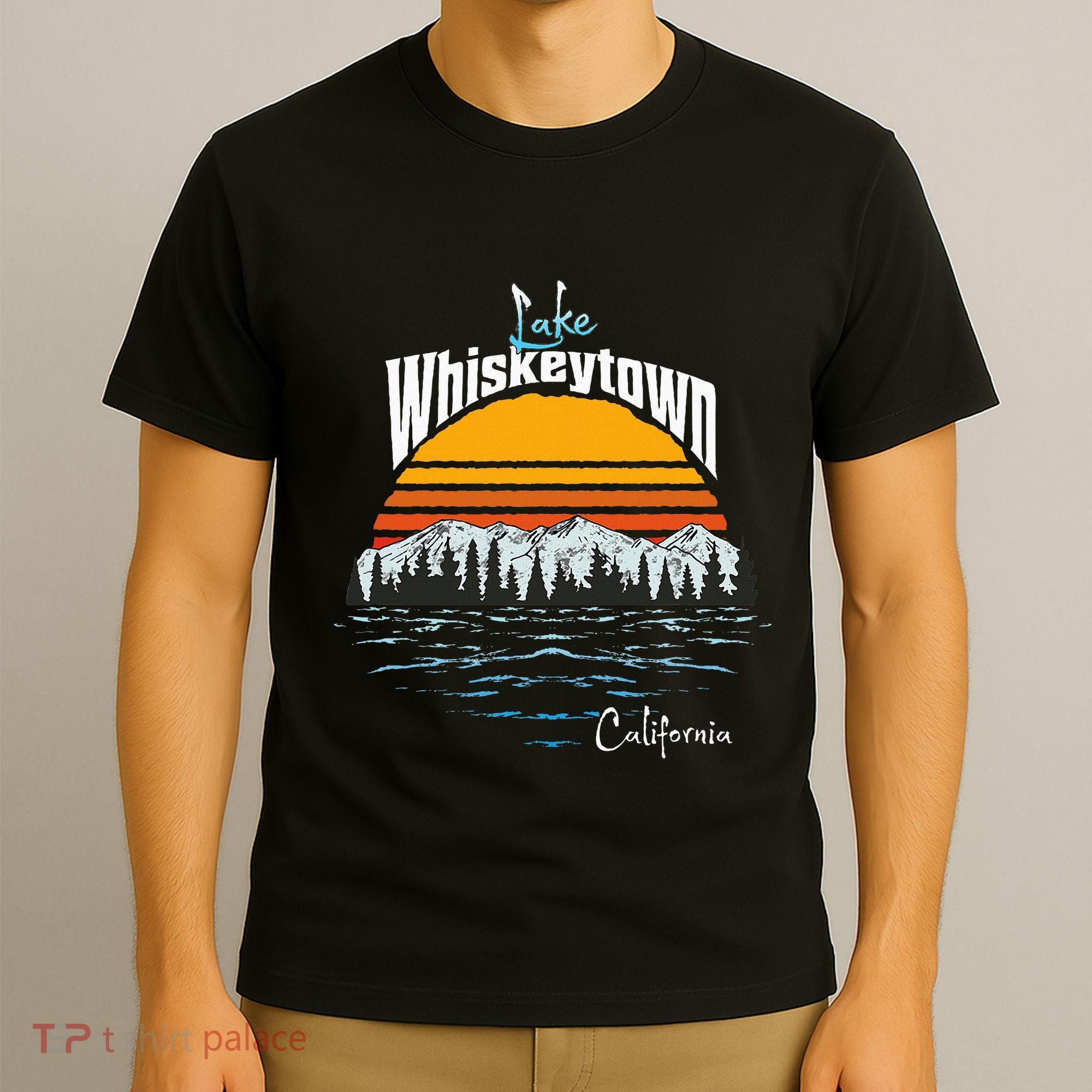 Vintage Whiskeytown Lake Redding California Souvenir T-Shirt
