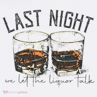 Vintage We Let The Liquor Talk Last Country Music Night T-Shirt thumb 7