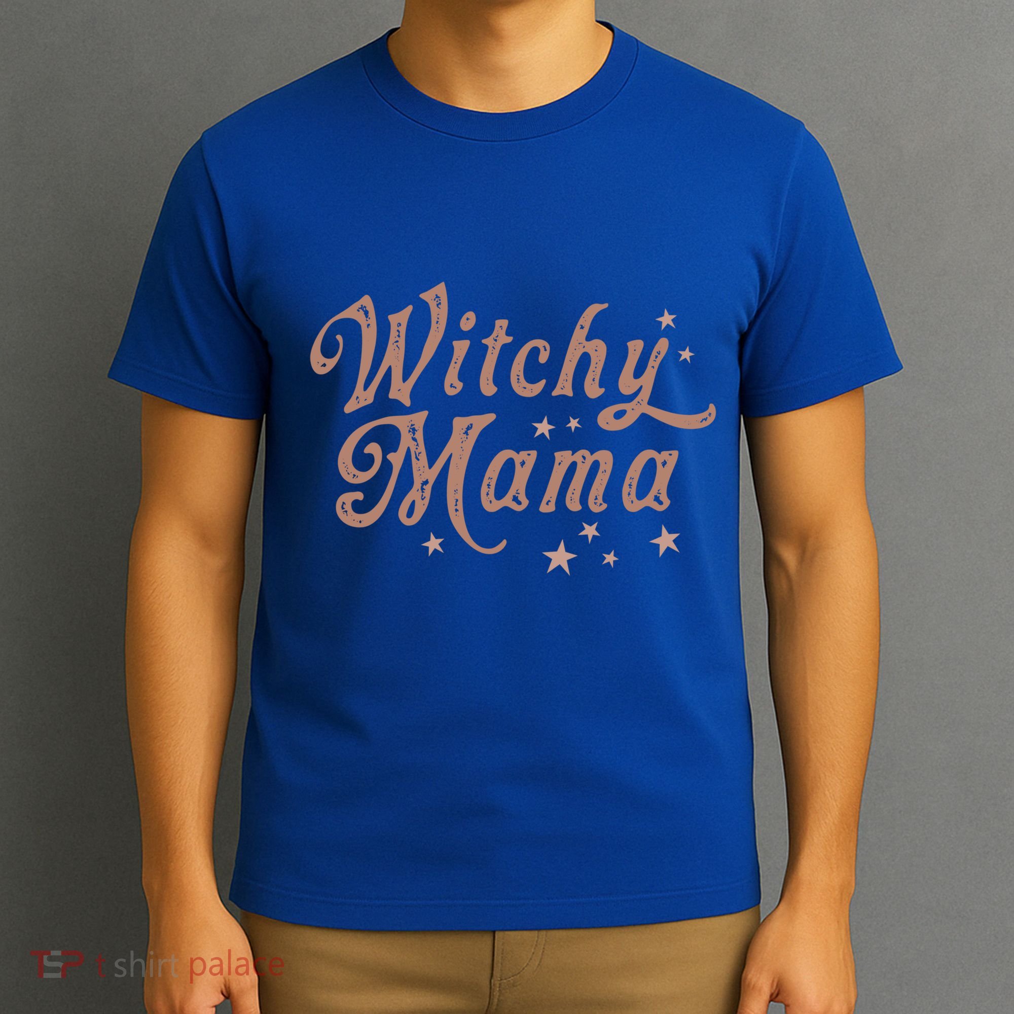 Vintage Witchy Mama Halloween Spooky Mom Witch Aesthetic Gift T-Shirt