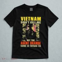 Vietnam War Orange Agent Military Victims Retired Soldiers T-Shirt thumb 5