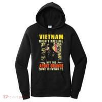 Vietnam War Orange Agent Military Victims Retired Soldiers Women's Hoodie thumb 0