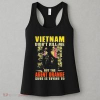Vietnam War Orange Agent Military Victims Retired Soldiers Women's Tank Top thumb 3