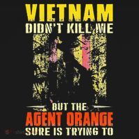 Vietnam War Orange Agent Military Victims Retired Soldiers Women's Tank Top thumb 5
