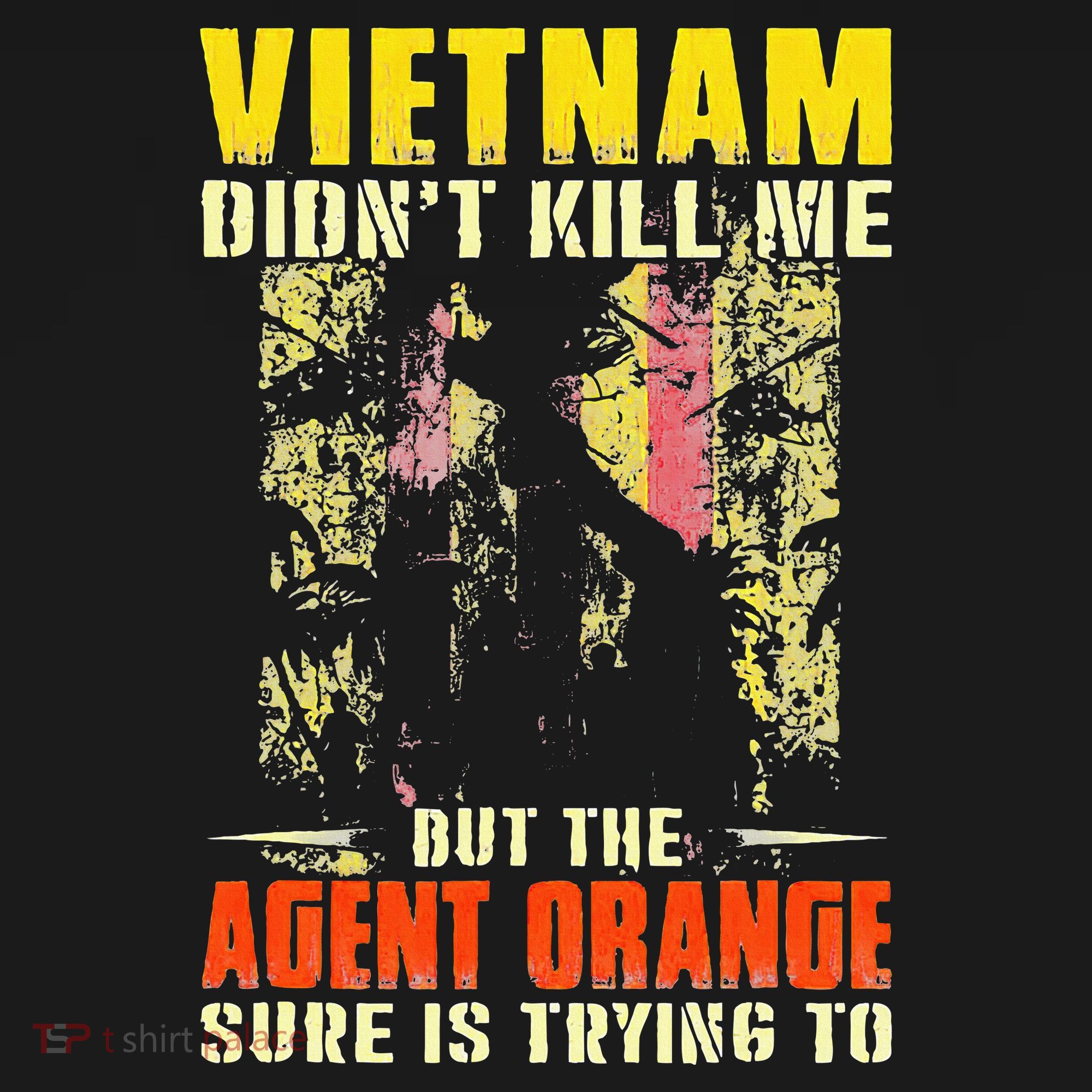 Vietnam War Orange Agent Military Victims Retired Soldiers Women's Tank Top
