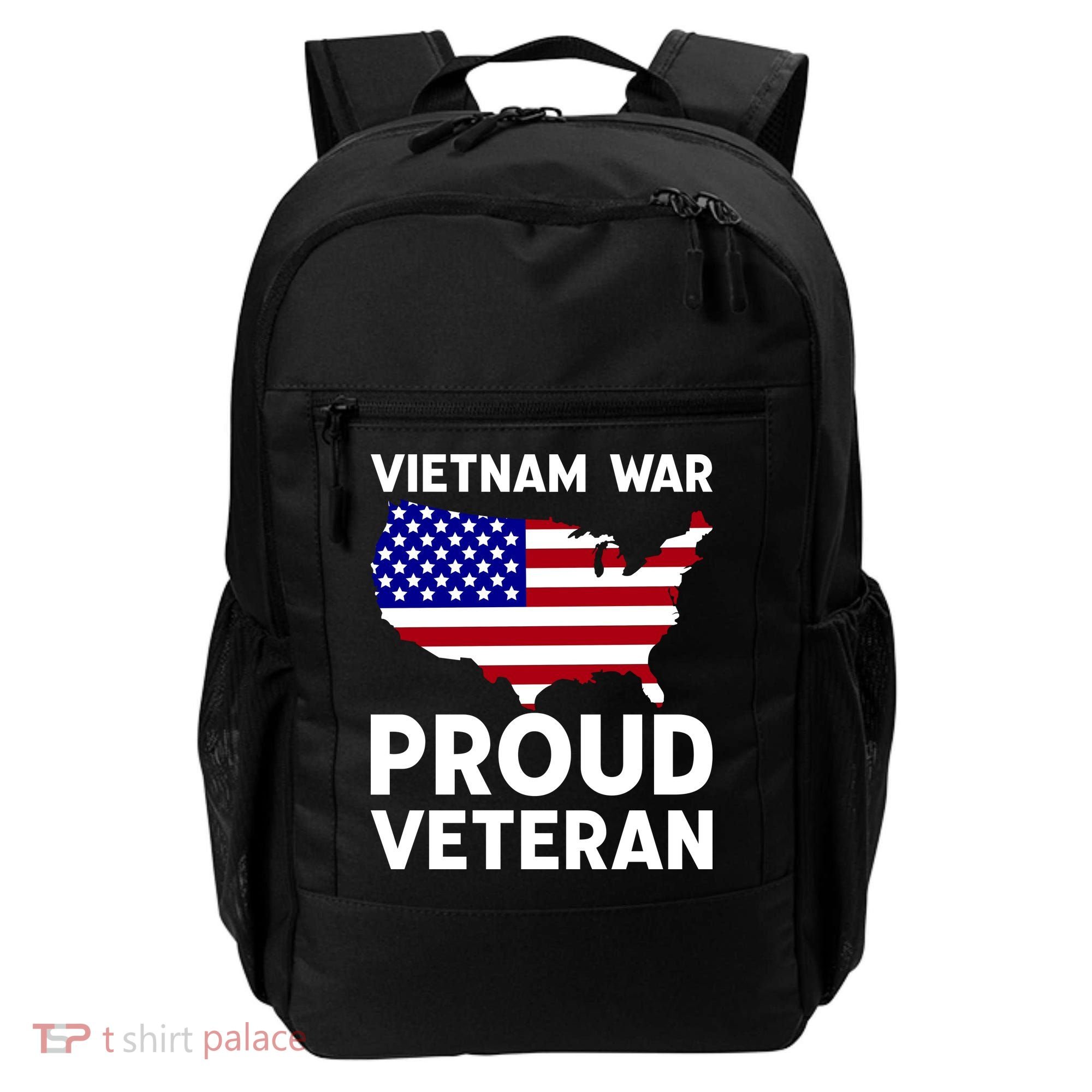 Vietnam War Proud Veteran Backpack