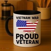 Vietnam War Proud Veteran Coffee Mug thumb 4