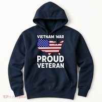 Vietnam War Proud Veteran Hoodie thumb 0
