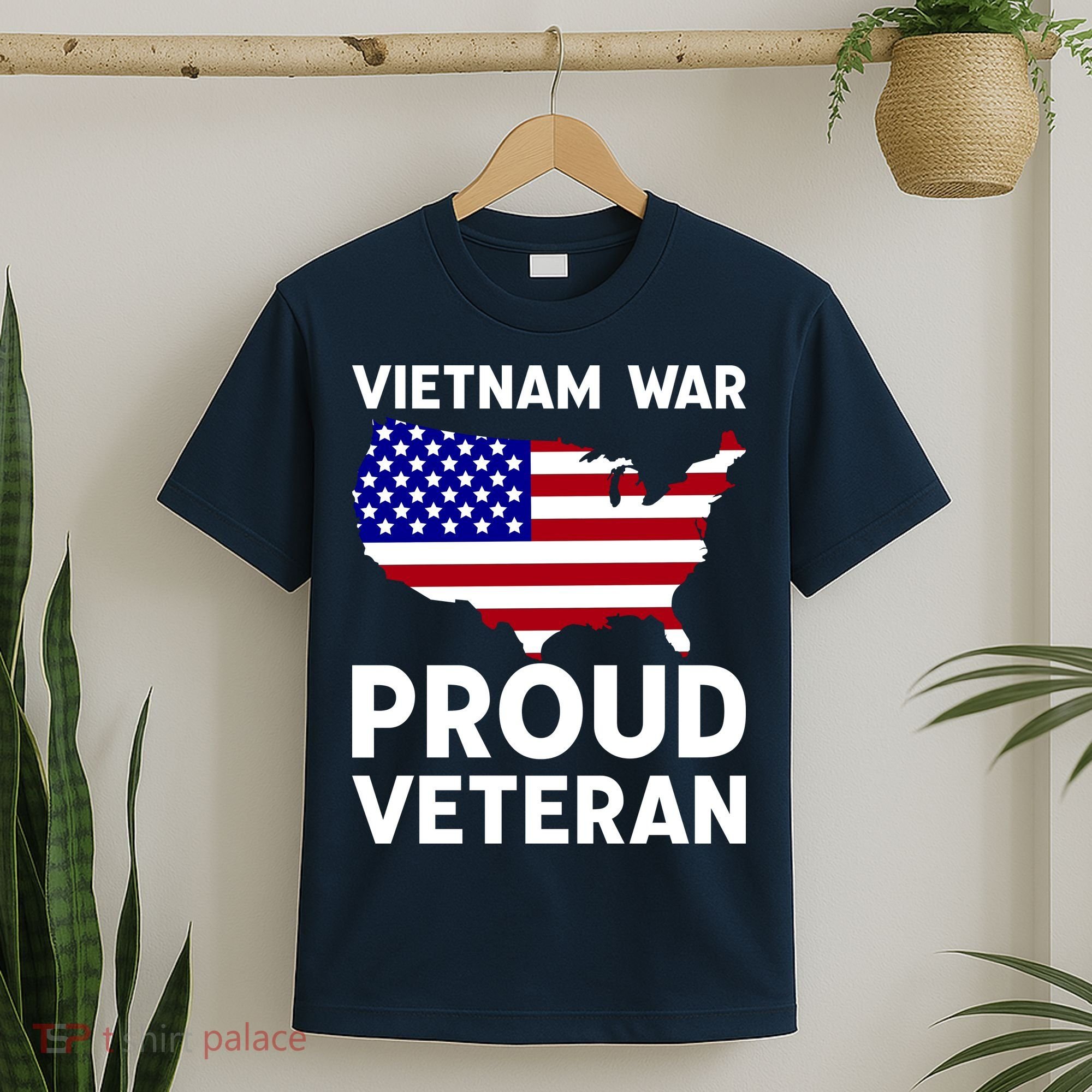 Vietnam War Proud Veteran T-Shirt