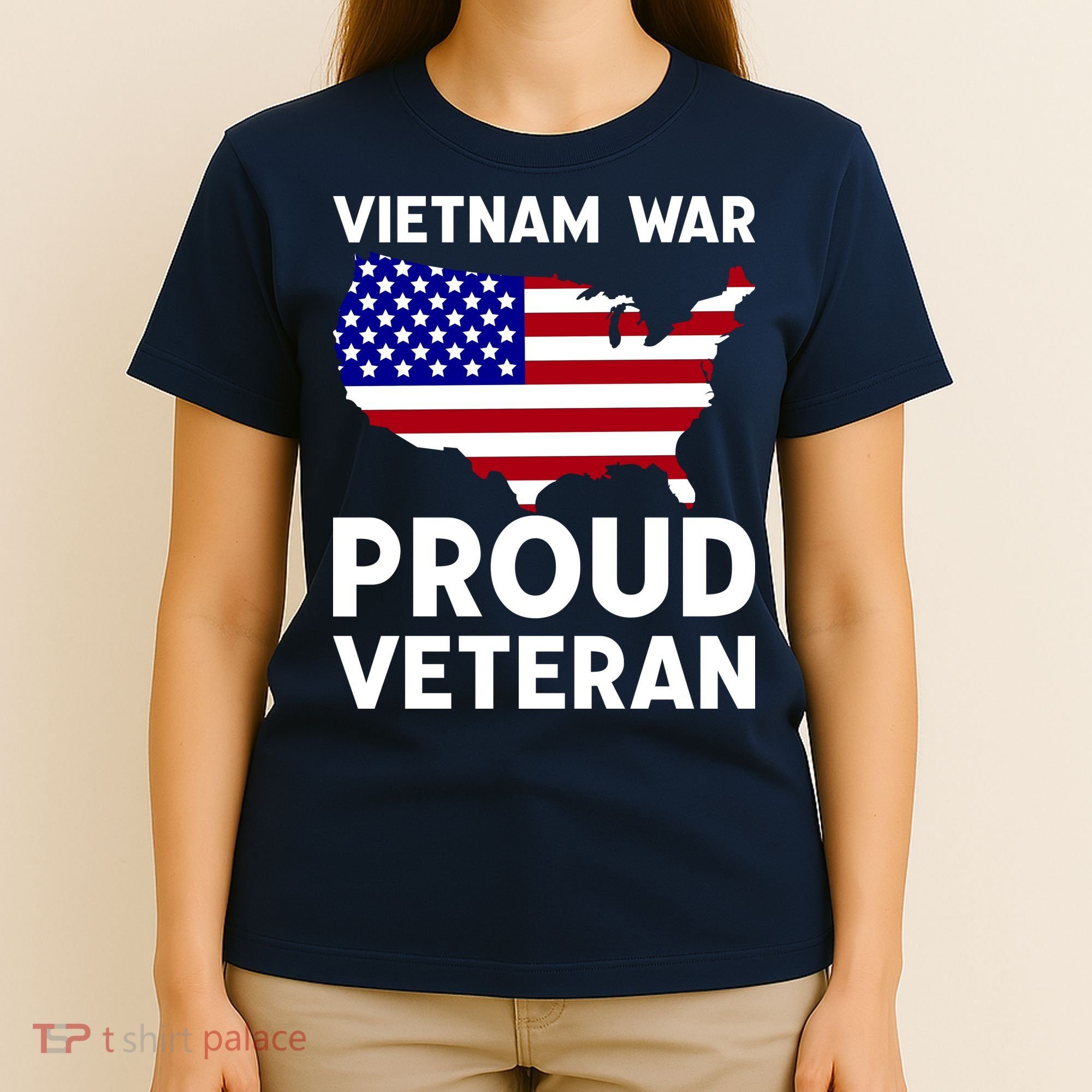 Vietnam War Proud Veteran T-Shirt