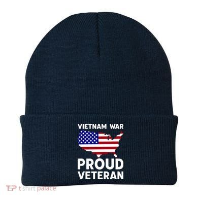 Vietnam War Proud Veteran Beanie
