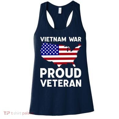 Vietnam War Proud Veteran Women's Tank Top