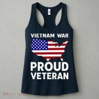 Vietnam War Proud Veteran Women's Tank Top thumb 3