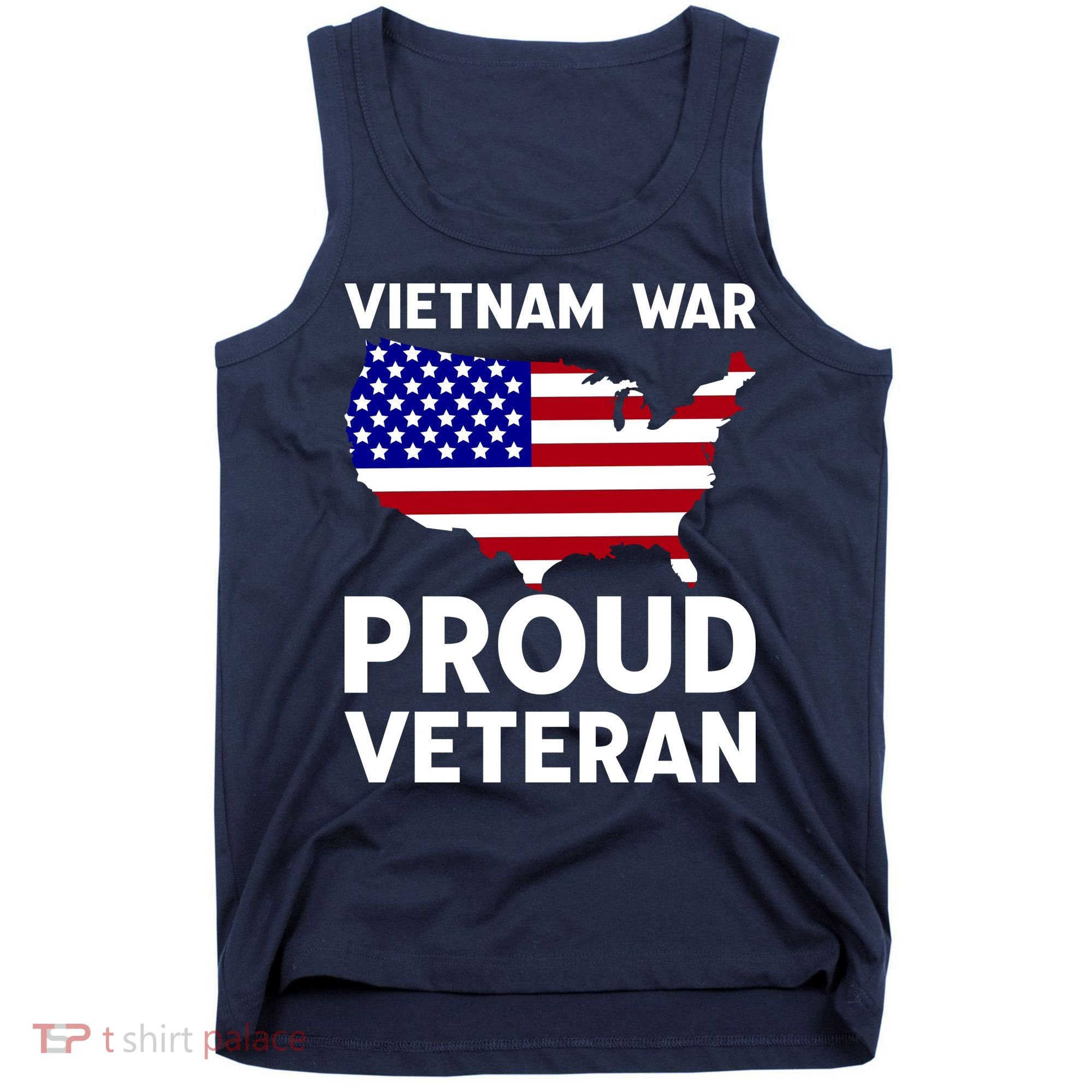 Vietnam War Proud Veteran Tank Top