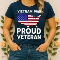 Vietnam War Proud Veteran Women's T-Shirt thumb 2