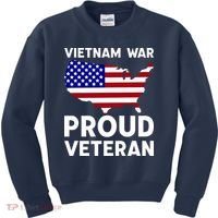 Vietnam War Proud Veteran Kids Sweatshirt thumb 0
