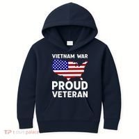 Vietnam War Proud Veteran Kids Hoodie thumb 0