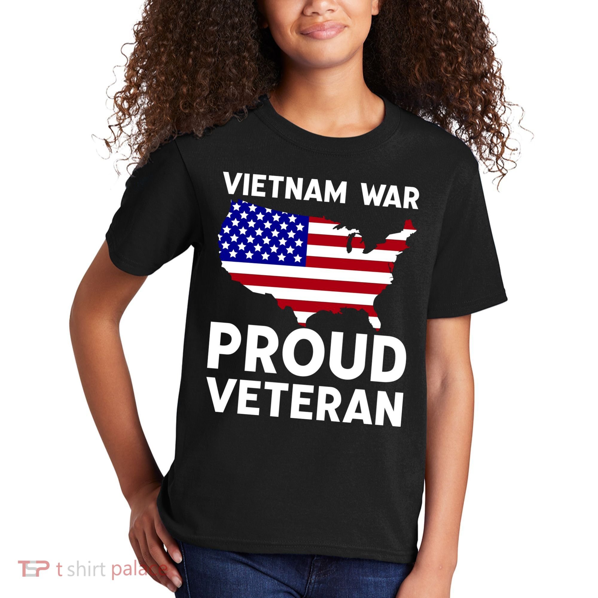 Vietnam War Proud Veteran Kids T-Shirt