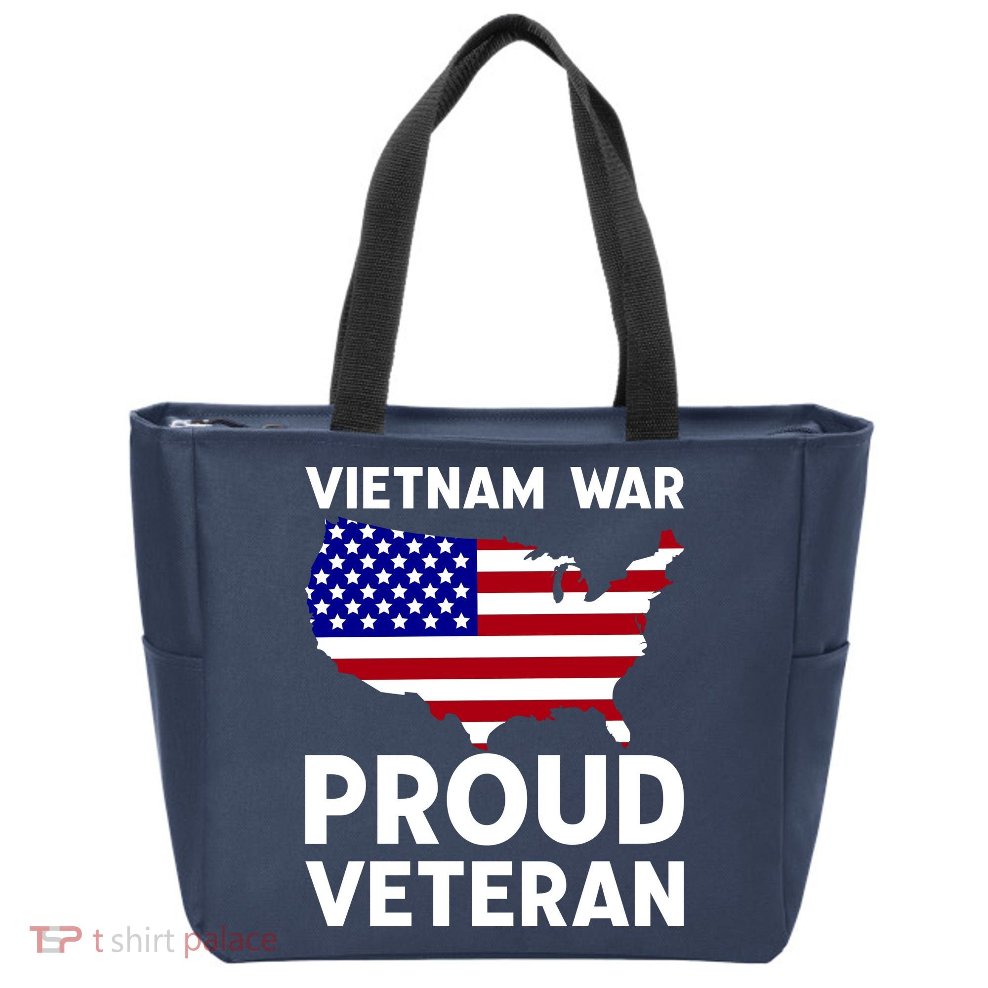 Vietnam War Proud Veteran Tote Bag
