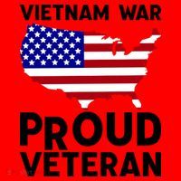 Vietnam War Proud Veteran Santa Hat thumb 1