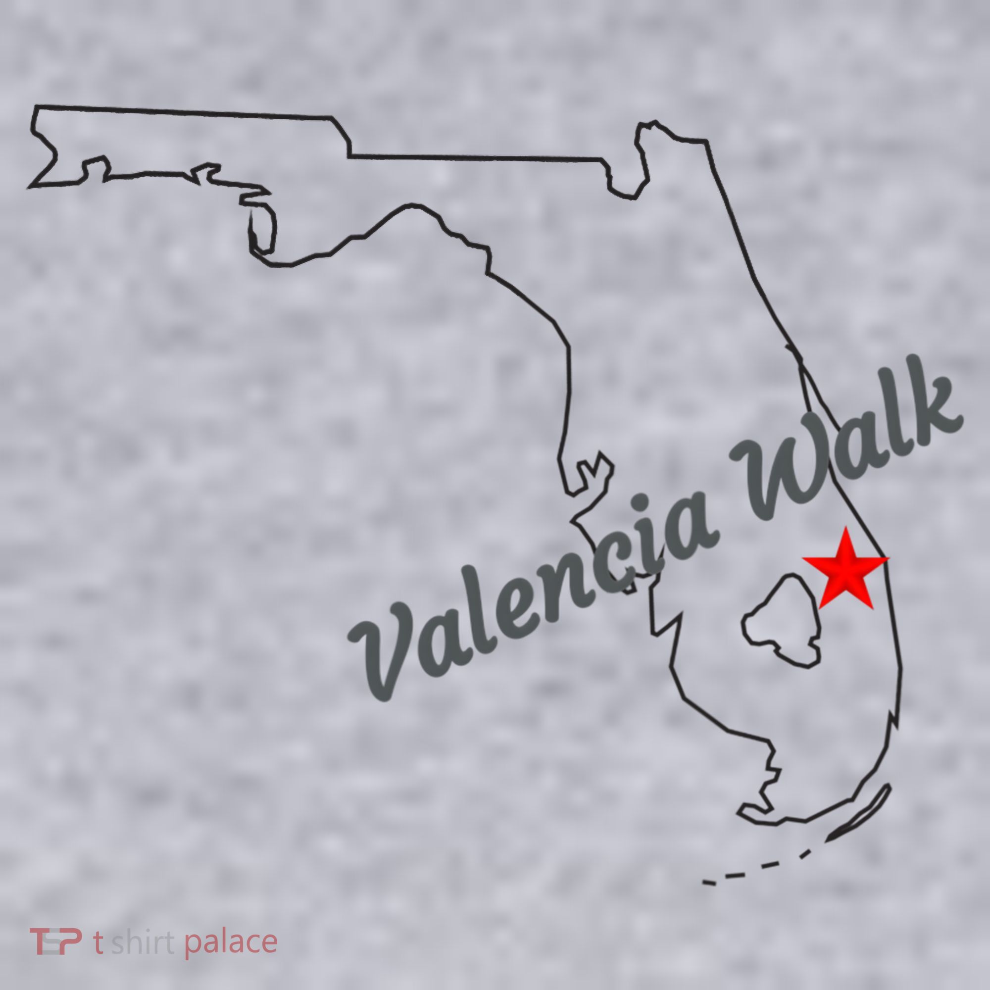 Valencia Walk Port St Lucie Florida Women's Sweatshirt