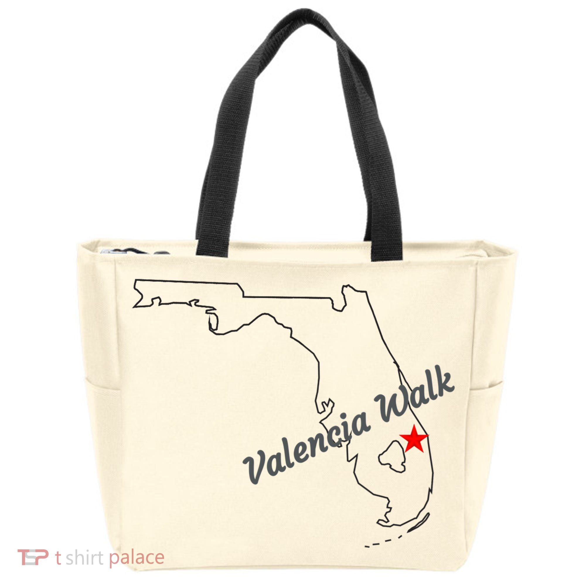 Valencia Walk Port St Lucie Florida Tote Bag