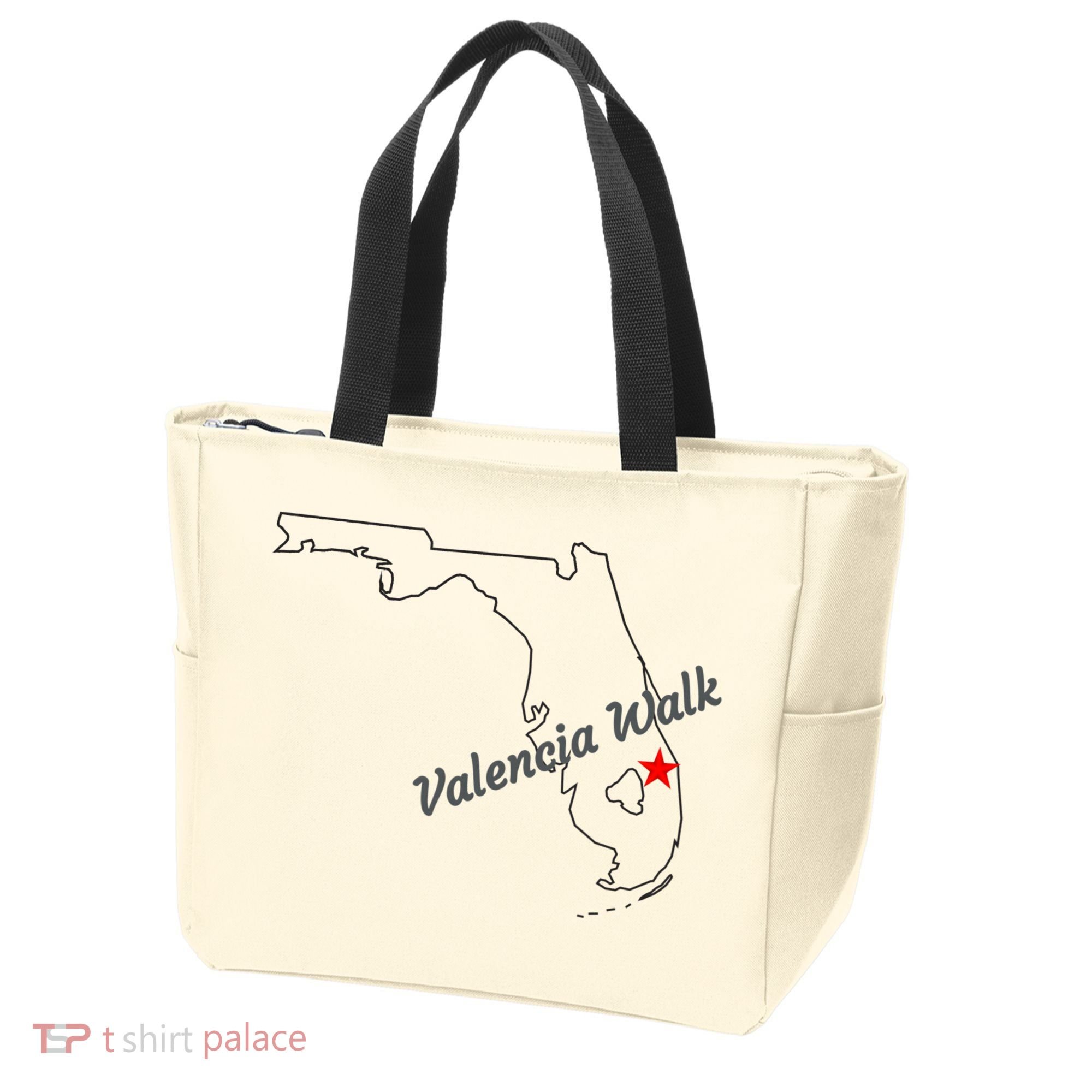 Valencia Walk Port St Lucie Florida Tote Bag
