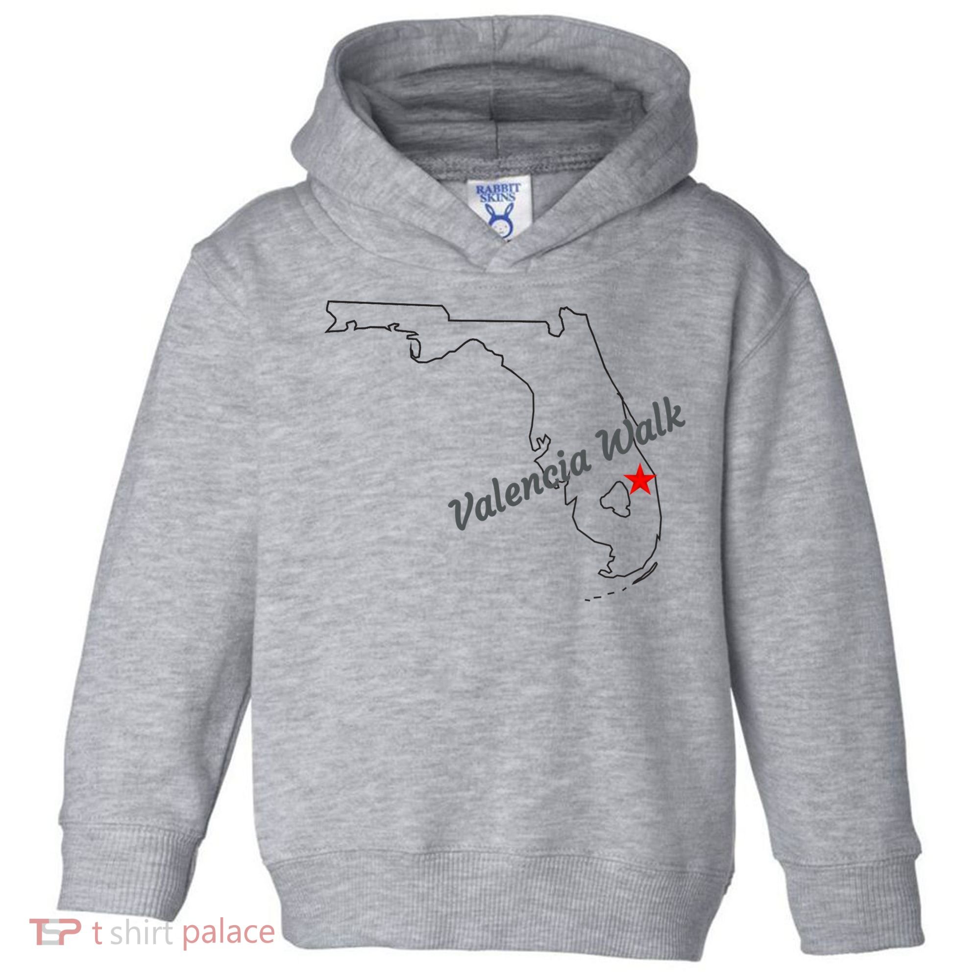 Valencia Walk Port St Lucie Florida Toddler Hoodie
