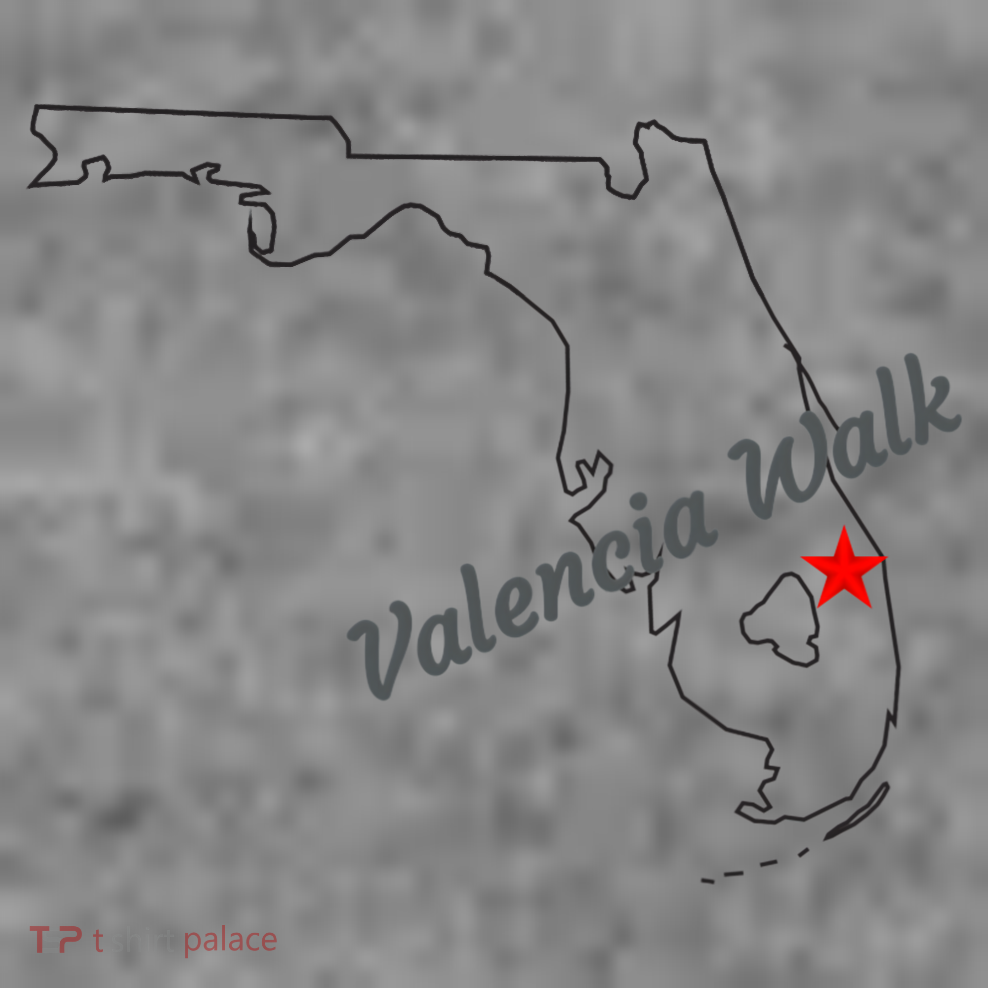 Valencia Walk Port St Lucie Florida Toddler Hoodie