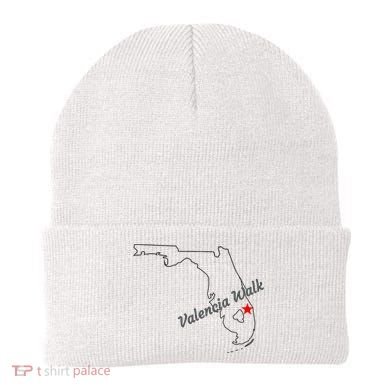 Valencia Walk Port St Lucie Florida Beanie