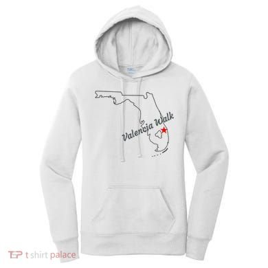 Valencia Walk Port St Lucie Florida Women's Hoodie