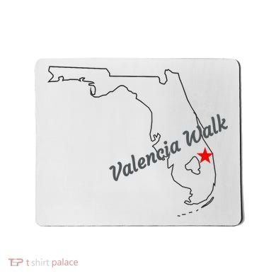 Valencia Walk Port St Lucie Florida Mousepad