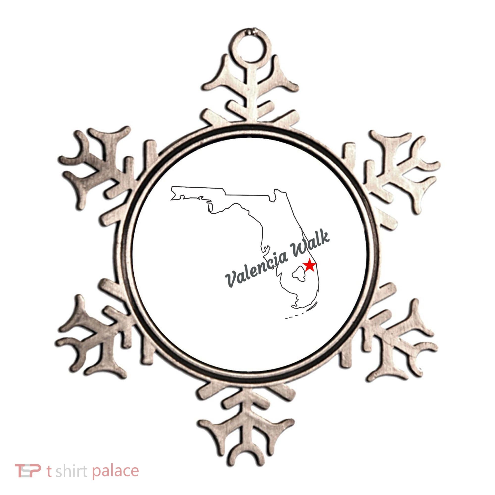 Valencia Walk Port St Lucie Florida Ornament
