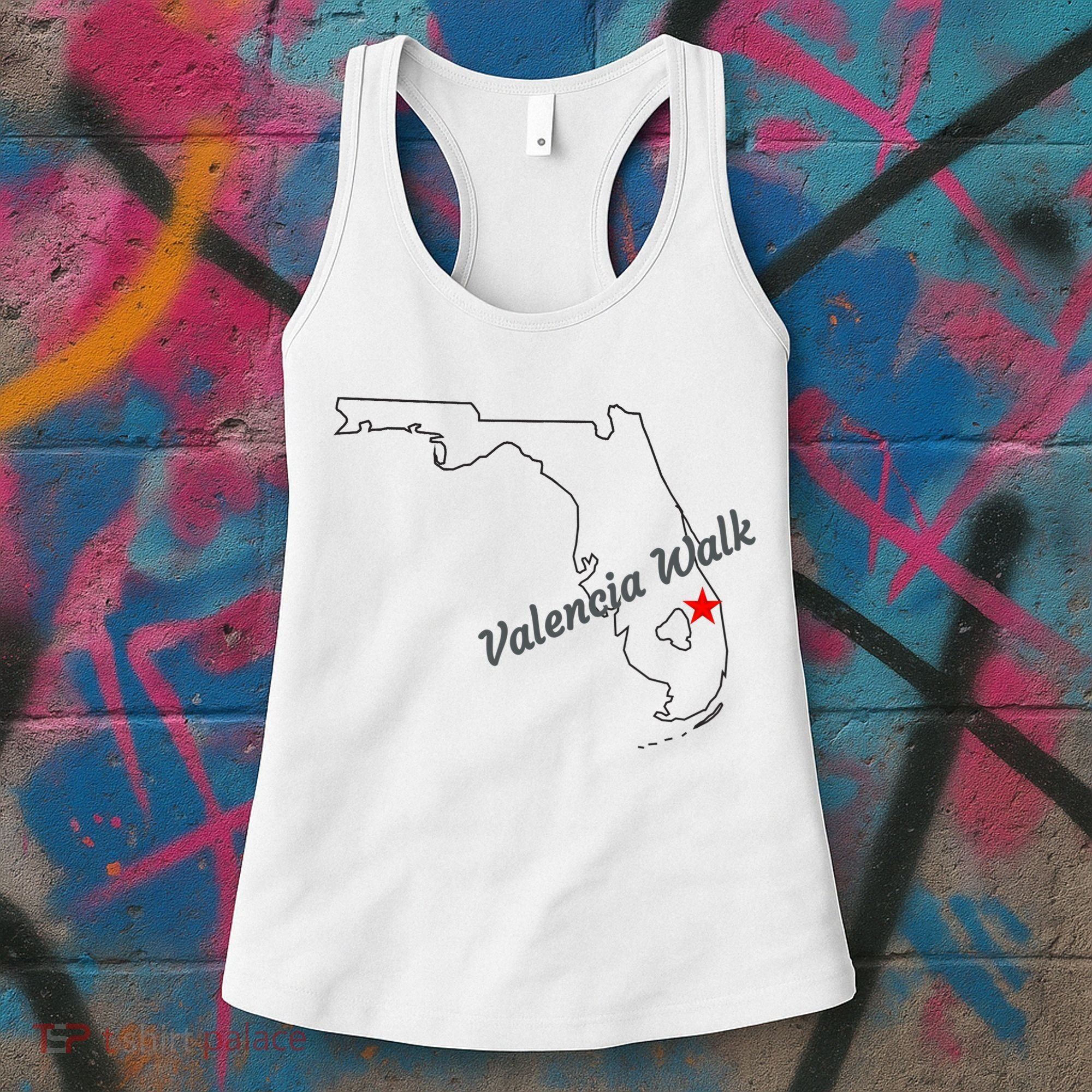 Valencia Walk Port St Lucie Florida Women's Tank Top