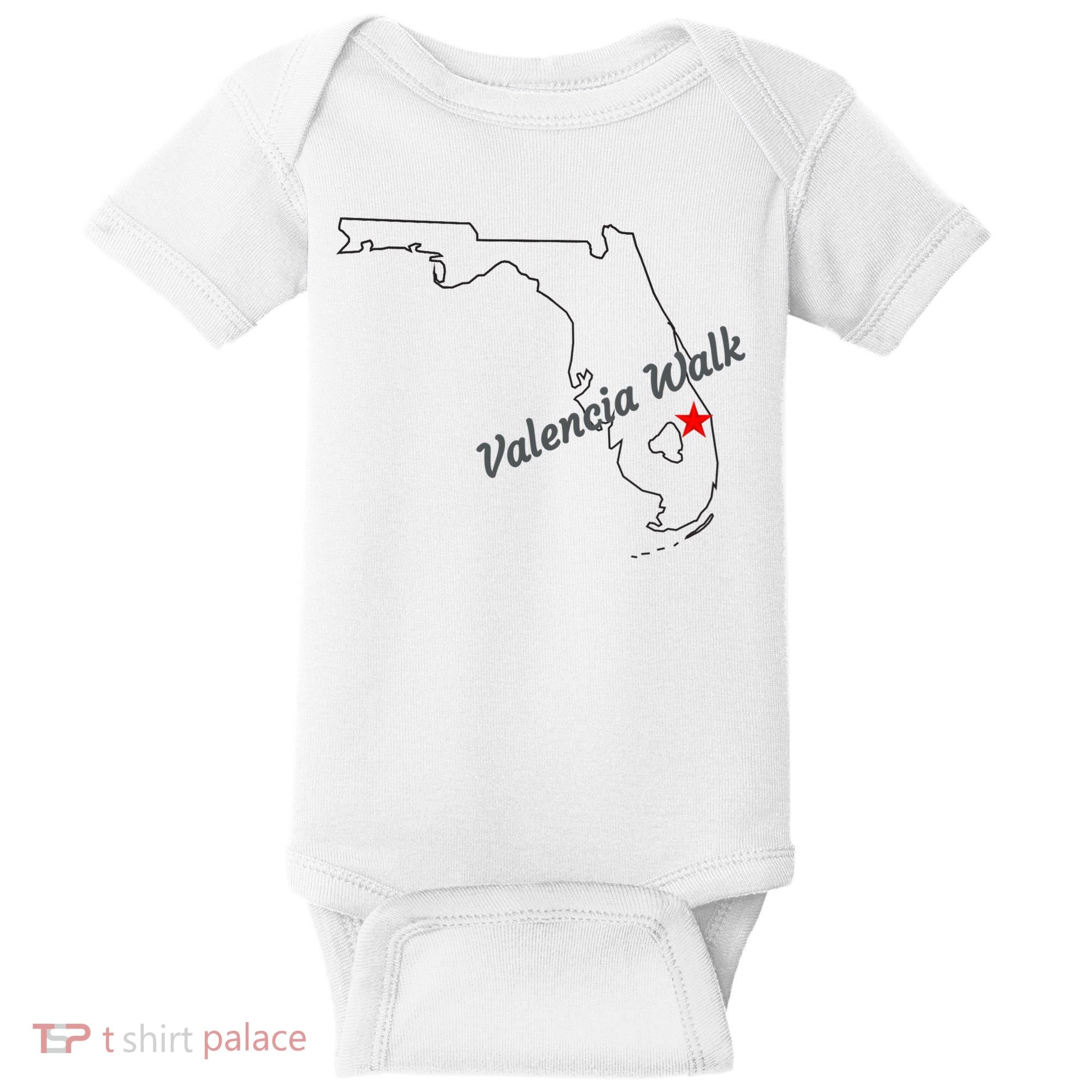 Valencia Walk Port St Lucie Florida Baby Bodysuit