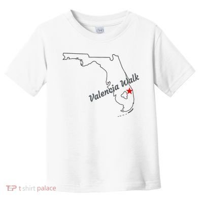 Valencia Walk Port St Lucie Florida Toddler T-Shirt