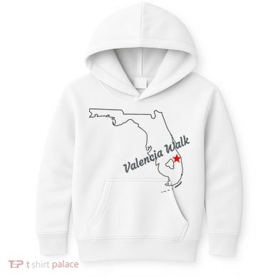 Valencia Walk Port St Lucie Florida Kids Hoodie