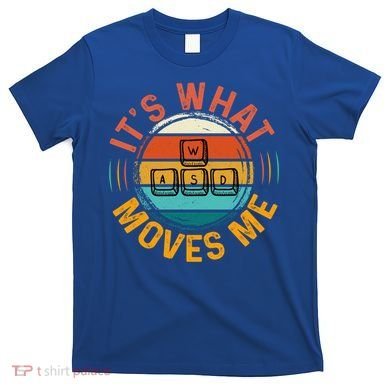 Vintage Wasd Pc Gamer And Cute Gift T-Shirt