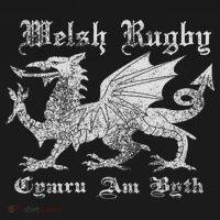 Vintage Welsh Rugby Or Gift Wales Rugby Football Top T-Shirt thumb 7