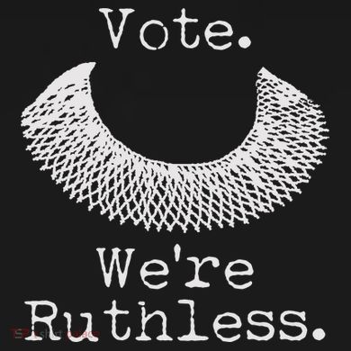 Vote We're Ruthless RBG Ruth Bader Ginsburg Sustainable Bucket Hat