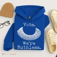 Vote We're Ruthless RBG Ruth Bader Ginsburg Hoodie thumb 4