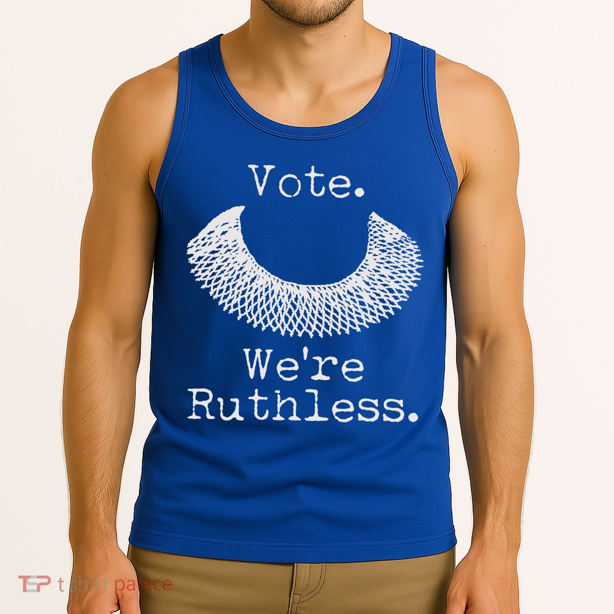 Vote We're Ruthless RBG Ruth Bader Ginsburg Tank Top