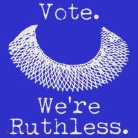 Vote We're Ruthless RBG Ruth Bader Ginsburg Kids Sweatshirt thumb 2