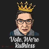 Vote We're Ruthless Ruth Bader Ginsburg Equal Rights Women's Sweatshirt thumb 2