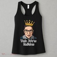 Vote We're Ruthless Ruth Bader Ginsburg Equal Rights Women's Tank Top thumb 3